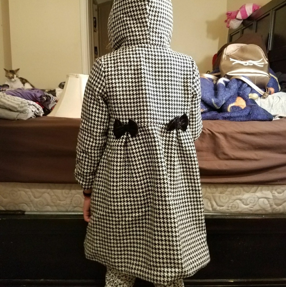 Nordstrom Houndstooth Coat